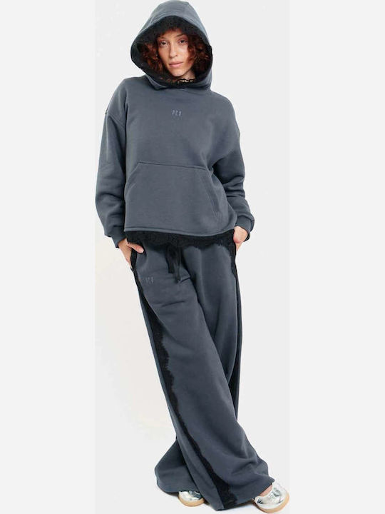 Women's Hooded Sweatshirt Grey
