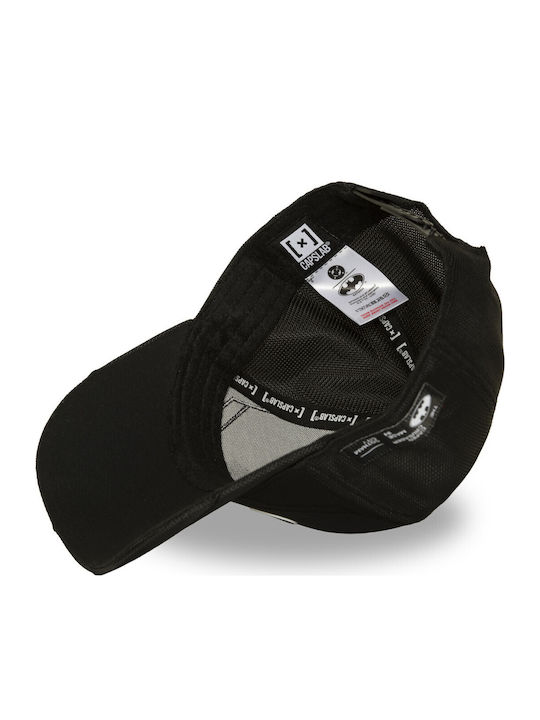 Batman Черна Premium Pu Logo Trucker Cap Dc Comics Capslab
