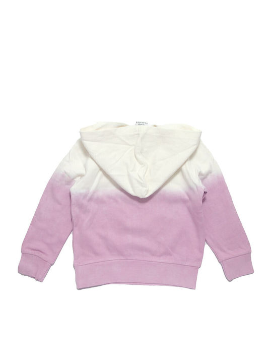 Kids Hoodie Lilac Stitch Ombré