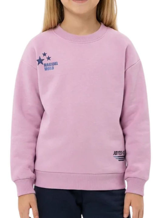 Kinder Trainingsanzug Mit Bluse Flieder