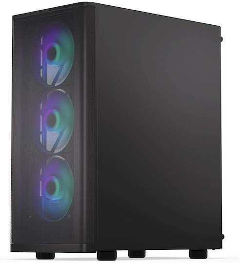 Adax DRACO AURA Настолен компютър (i5-12400F/8GB DDR4/500GB SSD/GeForce RTX 5050/W11 Home)