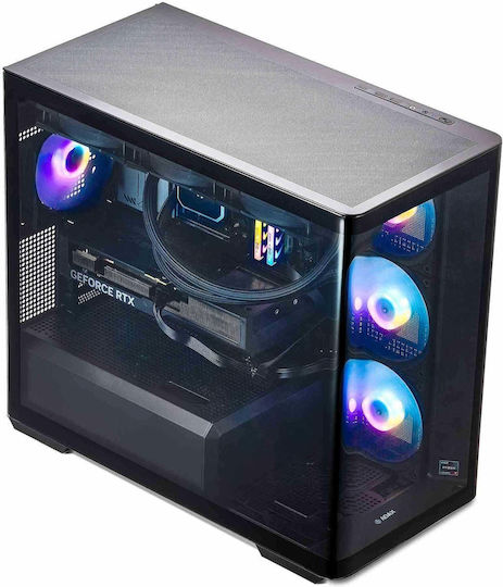 Adax DRACO SIGNATURE Гейминг Настолен Компютър (Ultra 5-235/16GB DDR5/1.0TB SSD/GeForce RTX 5060 Ti/W11 Home)