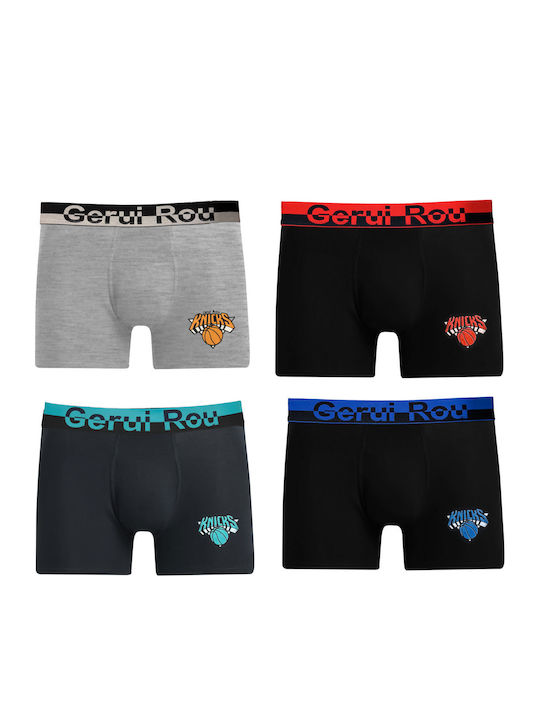 Men's Boxers Multicolour 5Pack 6495-Multicolour-L