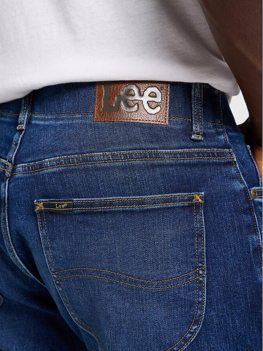 Mvp Men's Jeans Pants Regular Straight Fit Blue