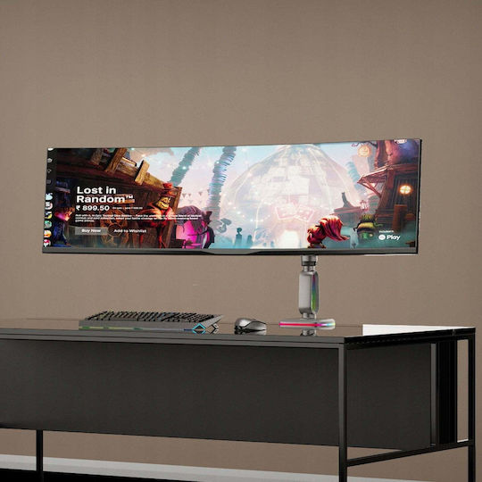 Blow F7-XD Computer Monitor Ständer Für Schreibtisch Bis 60 Zoll Beige