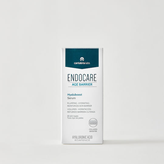 Cantabria Labs Endocare Age Barrier Hyaluboost Serum Anti-Aging Hyaluronic Booster for Intensive Hydration Mass Gaining 30ml
