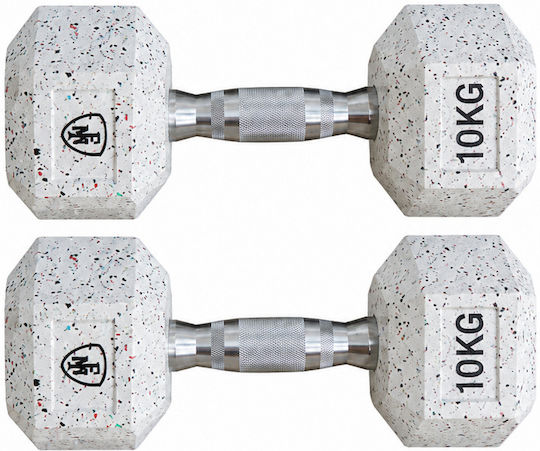 MegaFitness Hexagon Dumbbell 1 x 10kg