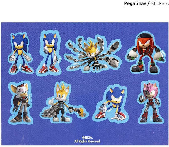 Sonic Σετ Ζωγραφικής 5τμχ