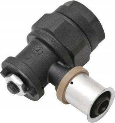 Kan-therm Γωνία Τοίχου Ppsu Press Εσωτερικό Σπείρωμα 20 Rp1/2 L = 40 Mmkan-therm