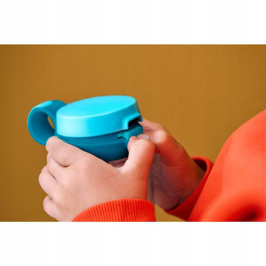 Mepal Flip Thermos Bottle Stainless Steel 500ml Cool Blue