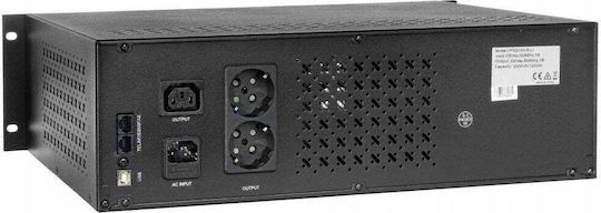 Ups East At-ups2000r/2-Rack