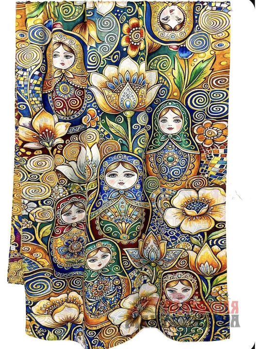 Women's Silk Multicolour Shawl