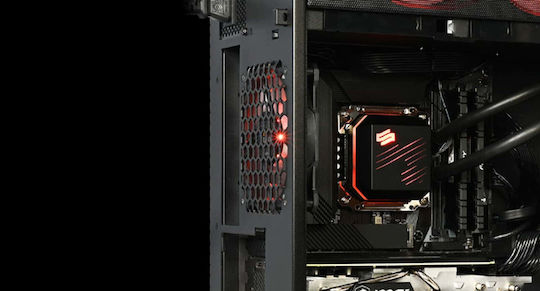 Hiro Aurora Гейминг Настолен Компютър Ryzen 7-9800X3D 32GB DDR5 1.0TB SSD GeForce RTX 5080 W11 Home