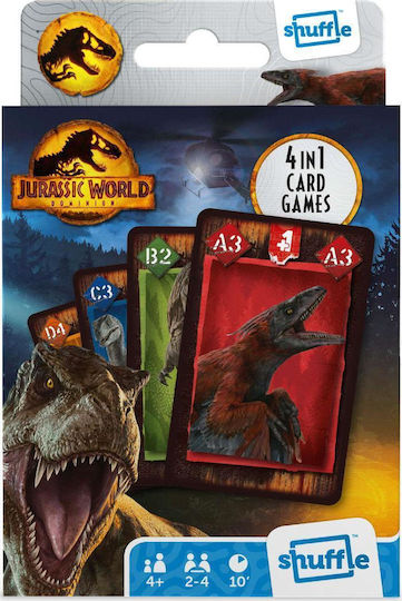 Επιτραπέζιο Παιχνίδι Jurassic World για 2-4 Παίκτες 4+ Ετών (EN) Cartamundi