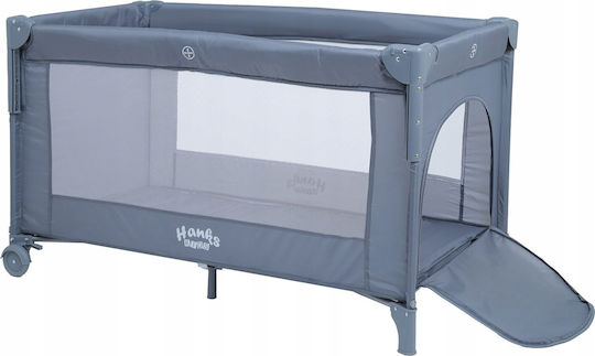 Hanks Kids Laufstall 2 Ebenen mit Matratze Graue 73cm