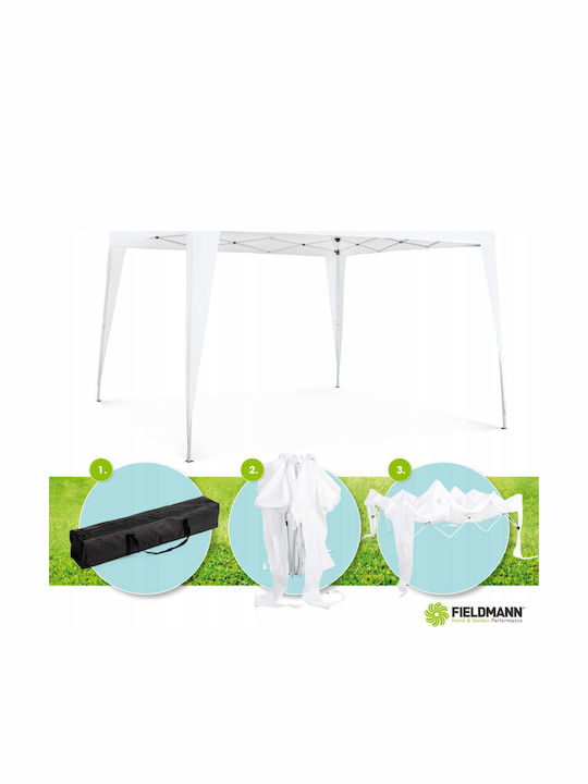 Fieldmann Κιόσκι Κήπου Μπεζ 3x3m