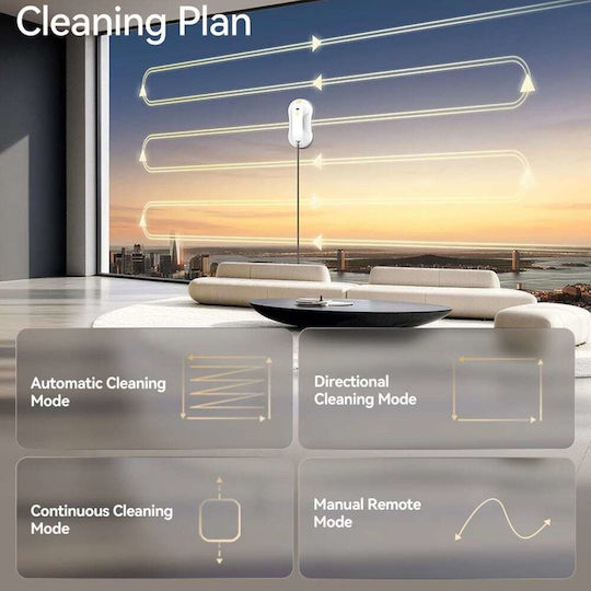 Deerma Window Cleaner Robot Battery White