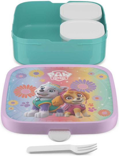 Mepal Kunststoff Kinderlebensmittelbehälter Paw Patrol 1,65 Liter Rosa