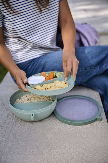 Rosti Mepal Plastic Kids' Food Container 1.5 Litre Green 24 x 20.7 cm