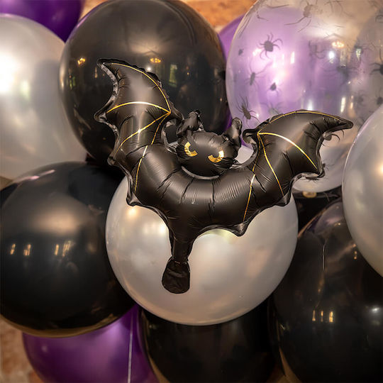 Set 5 Halloween Folien Luftballons Orange