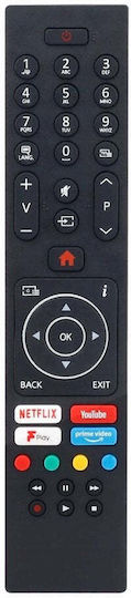 Compatible Remote Control for Finlux, Vestel, Telefunken, Blaupunkt, Hitachi and JVC TVs