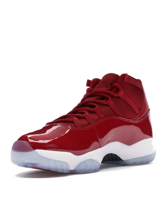 Air  11 Retro Win Like 96 Мъжки Сникърси Червени