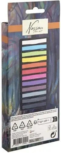 Pasteluri Uscate Faber-Castell Pastele 12 Bucăți