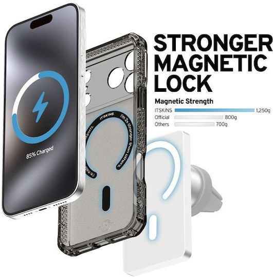 Θήκη Itskins Hybrid R Vapor W Magsafe Smoke Iphone 18 Pro Max/17 Pro Max