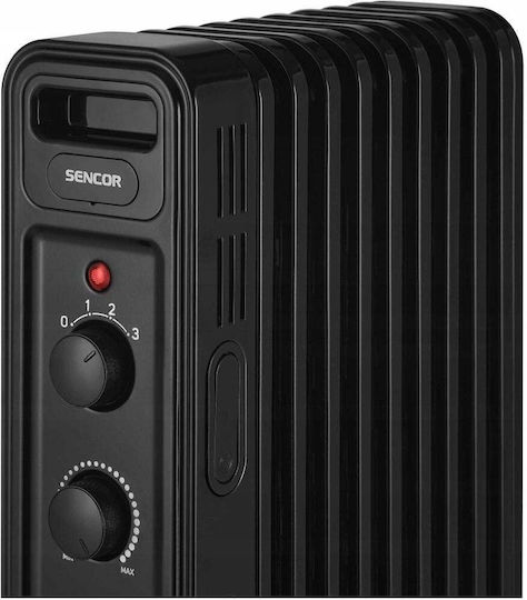 Sencor Θερμοπομπός Δαπέδου 2000W 57x22.6cm Μαύρος