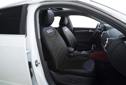 Set huse scaune auto Sparco Sport negru 9 piese