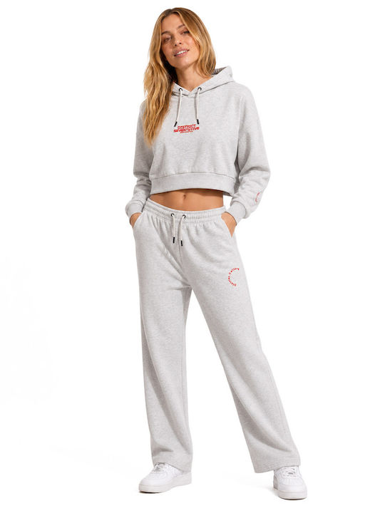 Damen Jogginghosen Grau