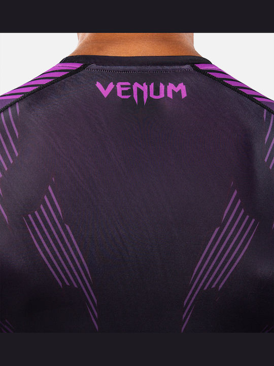 Venum Venum Männer Lange Ärmel Kampfkunstshirt für Jiu-Jitsu Schwarz