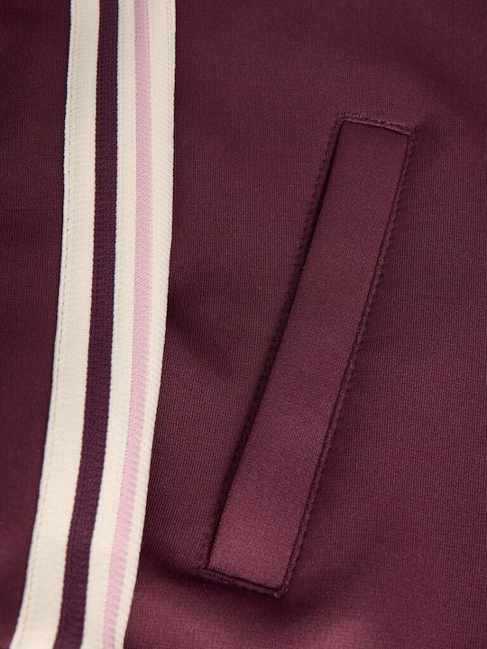 Women's Burgundy Winter Jacket