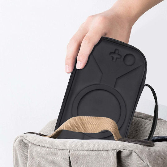 Strado Controller Hülle Nintendo Switch 2 2025 Karten Kabel Antikräftung Schwarz Schutzbasis
