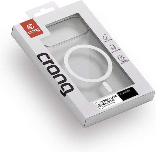 Crong Crong Hybrid Clear Magnetic Magsafe Case Oneplus 15 Transparent