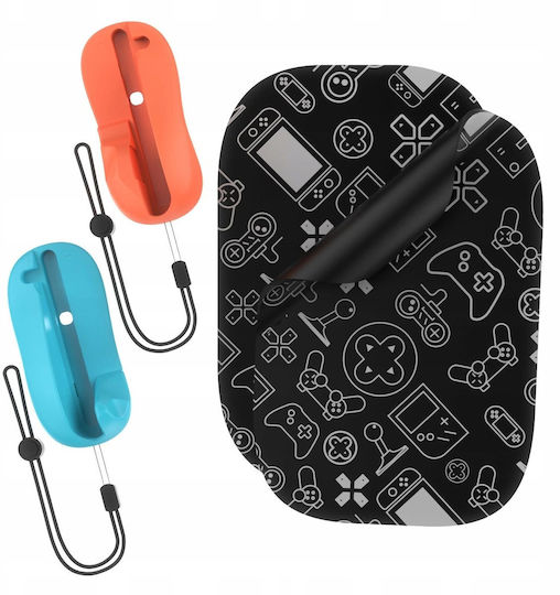 2x Mouse Holder Mouse-mode Joy-con Pad Nintendo Switch 2 Jys-ns2313-v4 Orange Blue