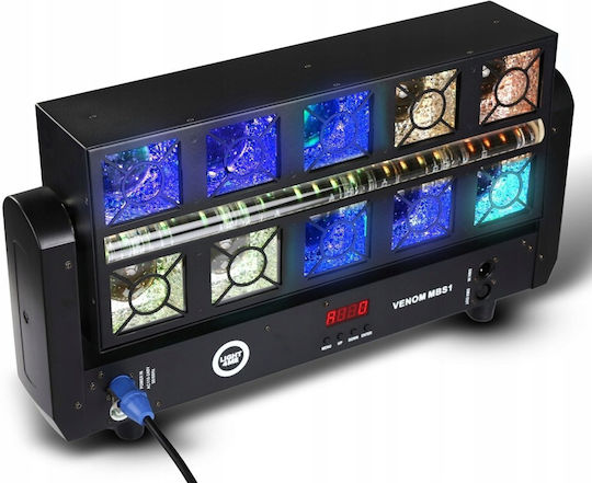 Light4me Лъч LED DMX RGBW Червен