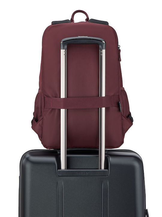 Delsey Раница за лаптоп 15.6" в лилав цвят 362260108