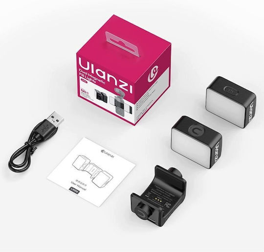 Ulanzi Doppelte Magnetische Led Licht Für Dji Osmo Pocket 3 4 Lm06 Sb12002