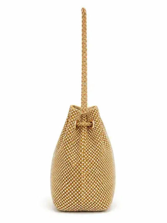 Women's Drawstring Bag Gold