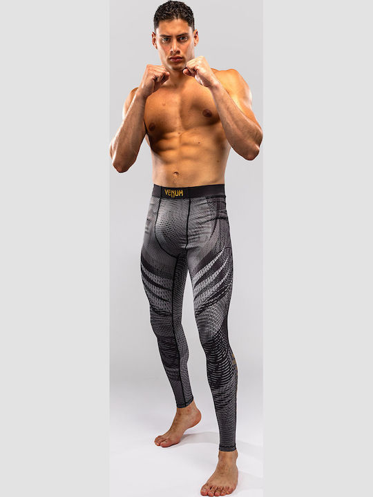 Venum 3.0 Spats Long Men Martial Arts Leggings Black