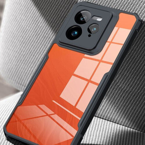 Xundd Back Cover Silicone Plastic Black Realme GT 7 Pro