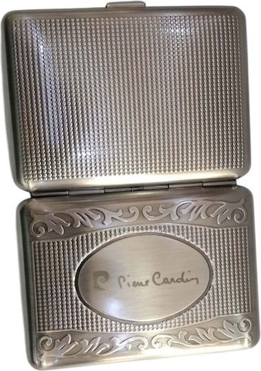 Метална табакерка Pierre Cardin Сребриста 10х9x2cm 99201-100