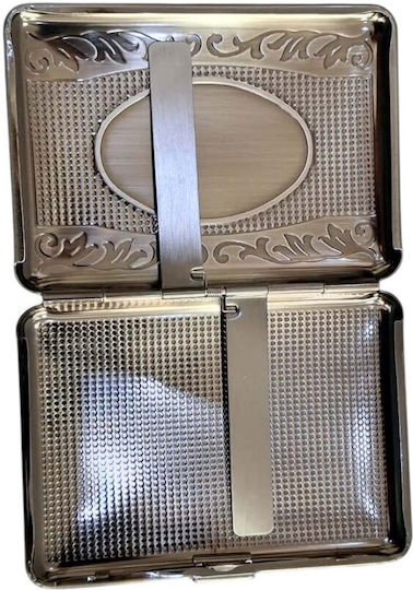 Метална табакерка Pierre Cardin Сребриста 10х9x2cm 99201-100