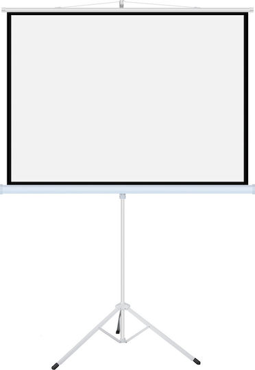 Art Екран за Проекция Трипод 96" 244x244cm Ta-96 Ръчна 1:1