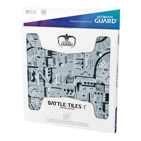 Ultimate Guard Battle-Tiles 1' Космически Корабъл Размер 30 X 30см Комплект 9 Бройки