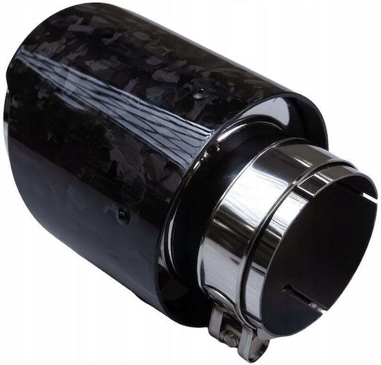 Mtuning Abgasendstück Typ: 14 114mm Eingang 76mm Carbon Glanz