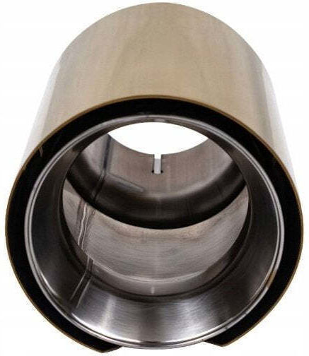 Poujoulat Kaminrohr Abschluss Typ: 51 89mm Eingang 70mm Gold Satin