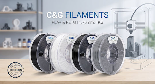C&G PLA 3D Drucker Filament 1,75mm 1kg