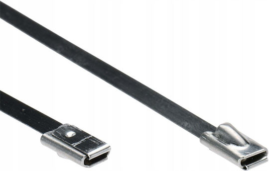 Delta Metallische Kabelbinder 450mmx4.6mm (100 Stück)